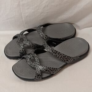 Crocs Women's Meleen Twist Disney Mickey Mouse Sandals Size 8